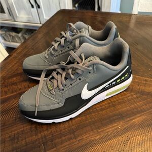 Nike air max LTD, grey/black.  size 10 never worn